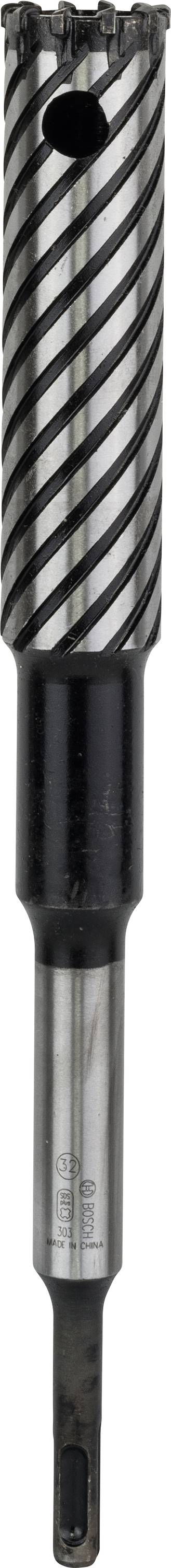 Foret en métal à tête cylindrique à denture hélicoïdale et tige lisse, adapté pour le perçage précis dans des matériaux durs.