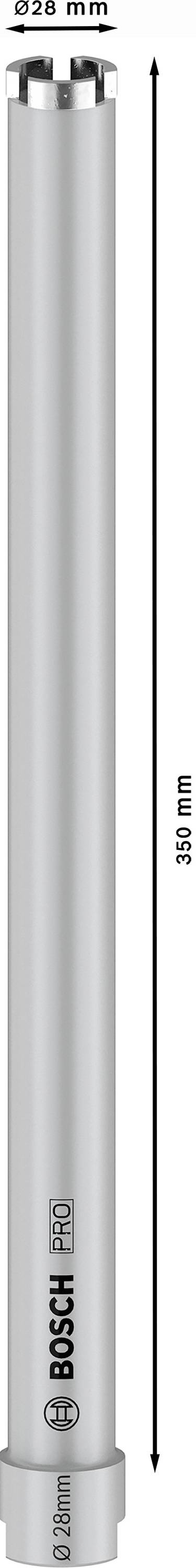 'ROTHENBERGER' Description d'un tube métallique, 528 mm de hauteur, 160 mm de diamètre, avec logo de marque, la représentation montre les dimensions.