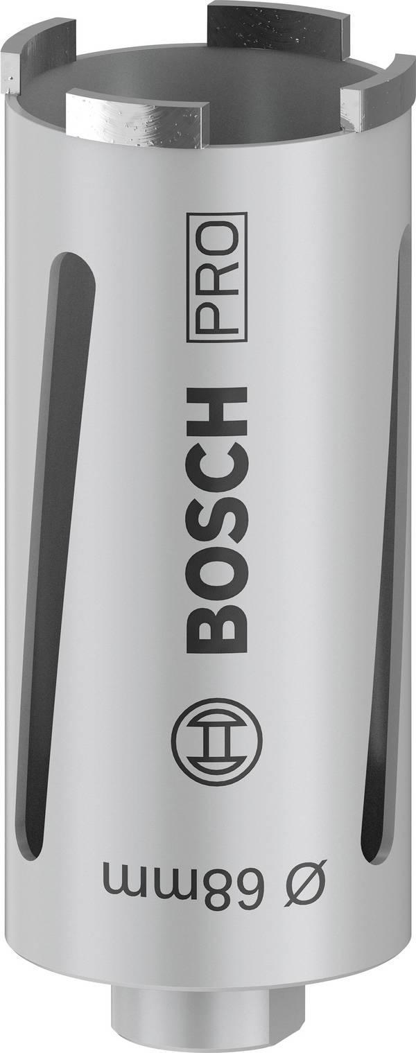 Couronne de forage à sec diamantée G 1/2" 68 mm, 150 mm, 4, 7 mm Bosch Accessories 2608587322 2608587322  68 mm diamanté  1 pc(s)