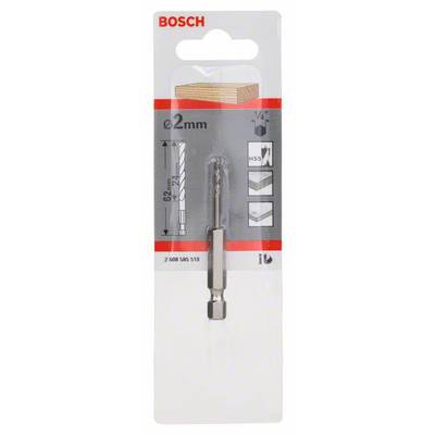 Bosch Accessories 2608595518 Foret pour le bois 2 mm Longueur