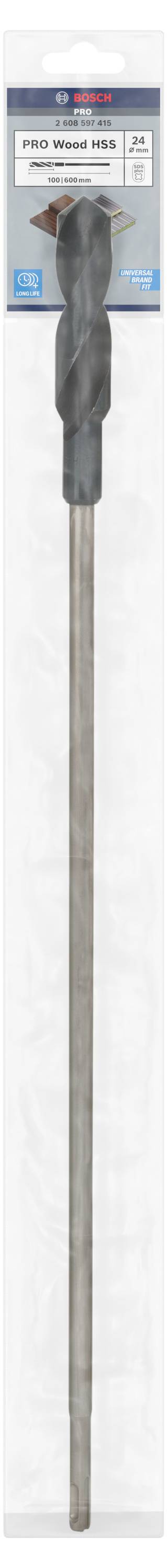 Foret dans un emballage, marqué 'Pro Rock SDS' pour béton, 8 x 110 x 160 mm.