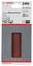 Feuille abrasive Bosch, grain 240, convenant pour le bois et la peinture, dimensions 80 x 133 mm, contient 10 pièces.