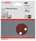 Papier de verre Bosch C430 pour bois et peinture, grain 80, 125 mm, lot de 5 pièces, compatible avec Bosch, DeWalt, Festool, Metabo, Makita.