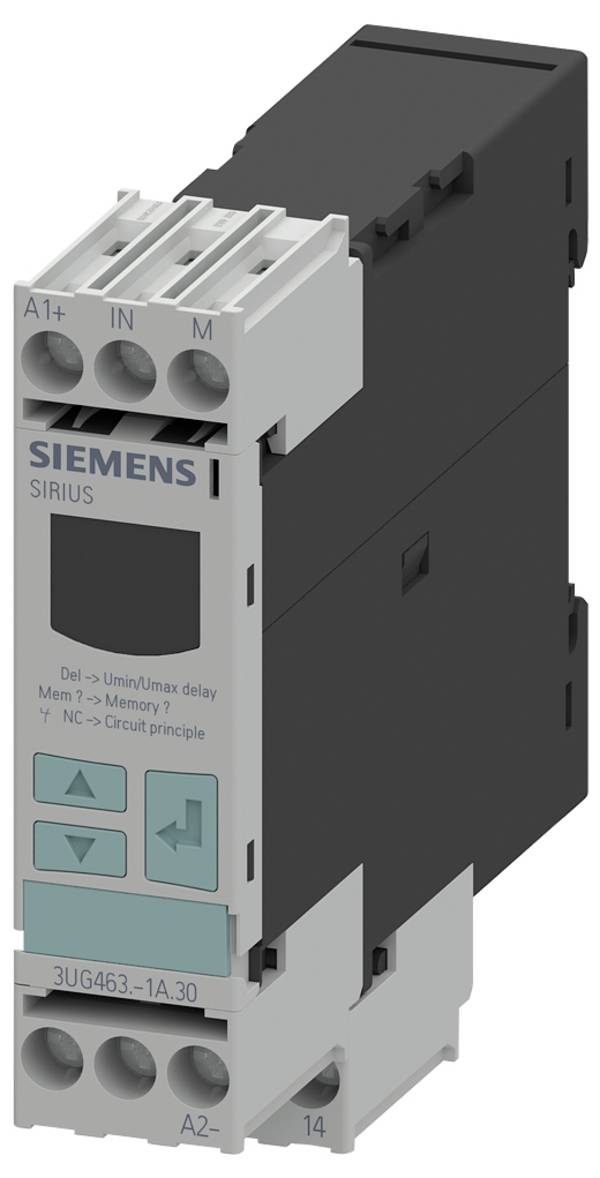 Relais de contrôle pour tensions monophasées 24 à 240 V DC/AC N/A Siemens 3UG46311AW30