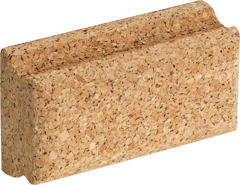 Un bloc rectangulaire en liège, généralement utilisé comme outil multifonctionnel pour le yoga, la méditation ou comme support.