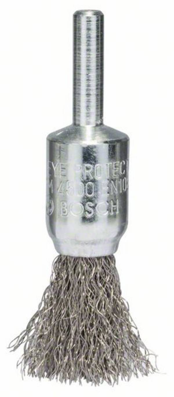 Brosse pinceau, brosse en acier inoxydable, 15 mm, 0,2 mm, 4500 tr/min Bosch 2608622126