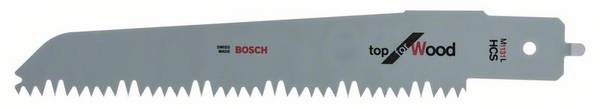 Lame de scie-sabre  M 1131 L  pour scie égoïne multifonction Bosch PFZ 500 E, Top for Wood Bosch Accessories 2608650414 Longueur lame de scie 235 mm 1 pc(s)