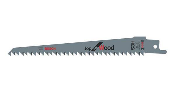 Lame de scie-sabre S 644 D, Top for Wood, lot de 2 Bosch Accessories 2608650614 Longueur lame de scie 150 mm 2 pc(s)