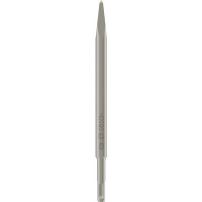 Un embout d'outil métallique à forme cylindrique lisse et à pointe aplatie. Marqué avec un 'B' et des chiffres.