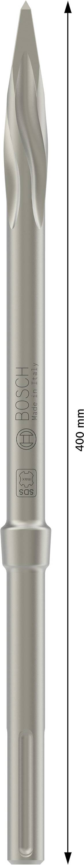 Pilier de prothèse dentaire avec moletage, longueur 40 mm, design à trois faces, adapté aux prothèses d'articulation temporo-mandibulaire.