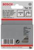Agrafes à fil fin type 53, 11,4 x 0,74 x 8 mm, 1000 pièces, en acier inoxydable Bosch 2609200215