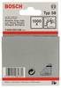 Agrafes à fil fin type 58, 13 x 0,75 x 10 mm, 1000 pièces Bosch 2609200236