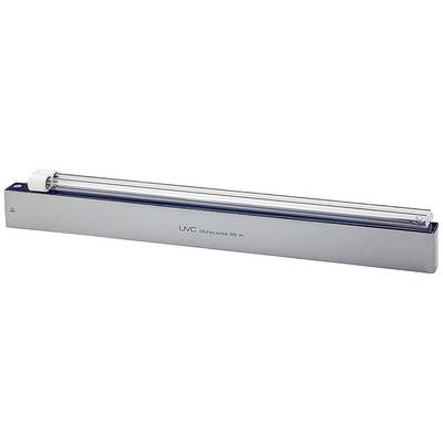 Un dispositif de désinfection UVC en forme de bâton, de 55 watts, en métal et en verre. Utilisé pour la stérilisation par lumière ultraviolette.