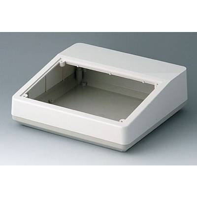 Boîtier pupitre OKW AS054468 ABS, aluminium aluminium (anodisé) (l x H x P) 228 x 76 x 216 mm 1 pc(s)-0