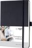 Sigel CONCEPTUM® CO120 Cahier blanc noir Nombre de pages: 97 DIN A5