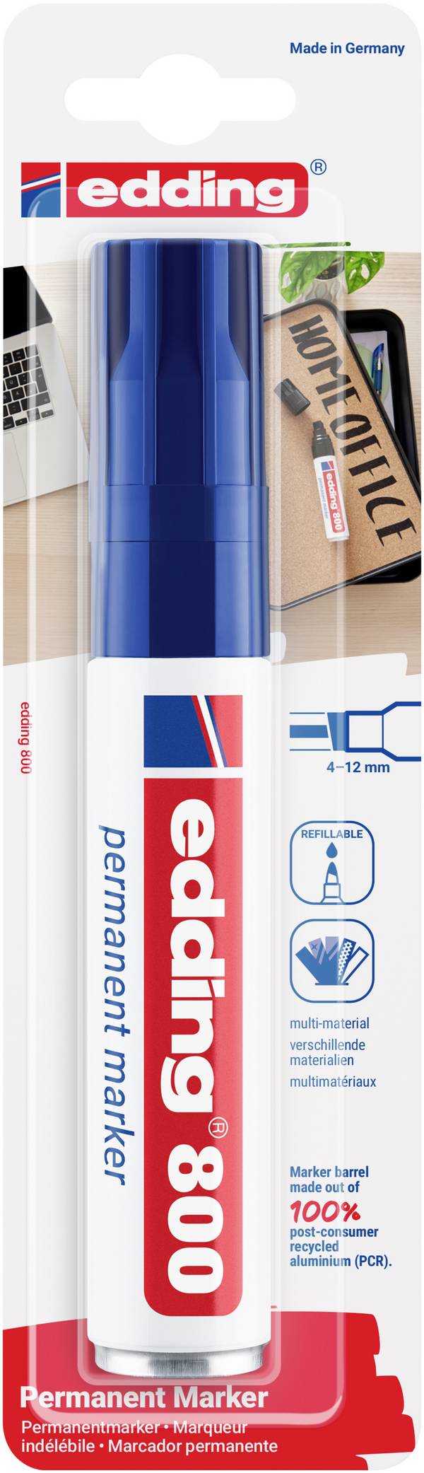 Edding 4-800-1-1003 N/A bleu N/A  1 pc(s)