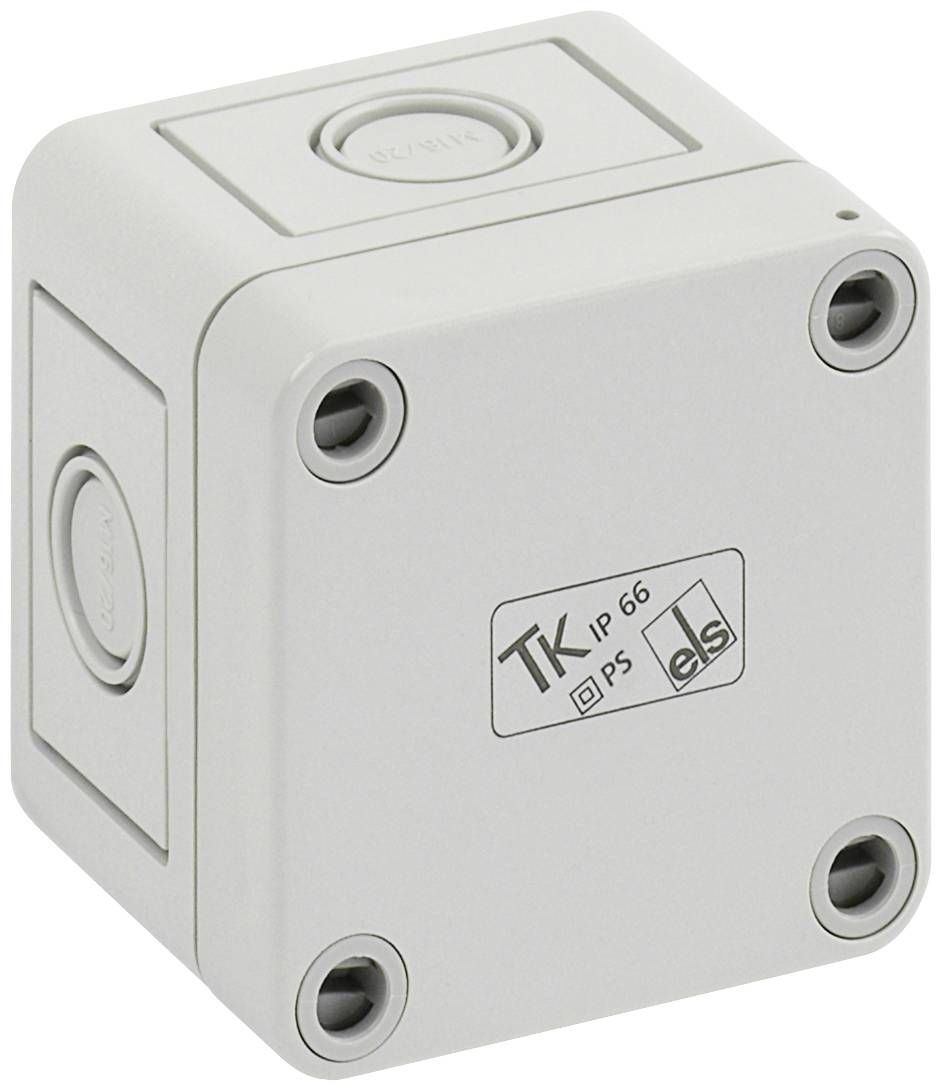 Coffret d'installation Spelsberg TK PS 77-6-m 10540101 gris clair (RAL 7035) 65 x 65 x 57 Polystyrène expansé (EPS) 1 pc