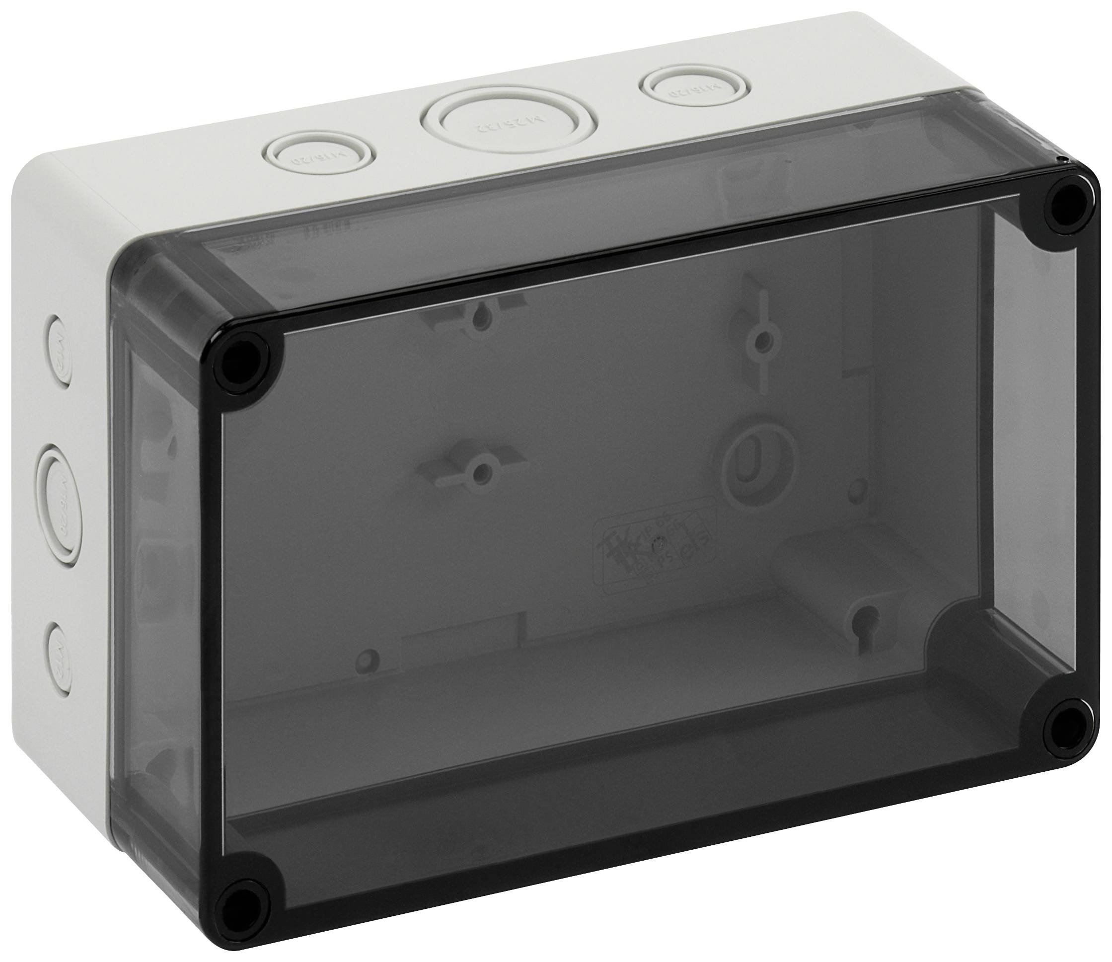 Coffret d'installation Spelsberg TK PS 1811-8f-tm 10651401 gris clair (RAL 7035) 180 x 110 x 84 Polycarbonate, Polystyrè