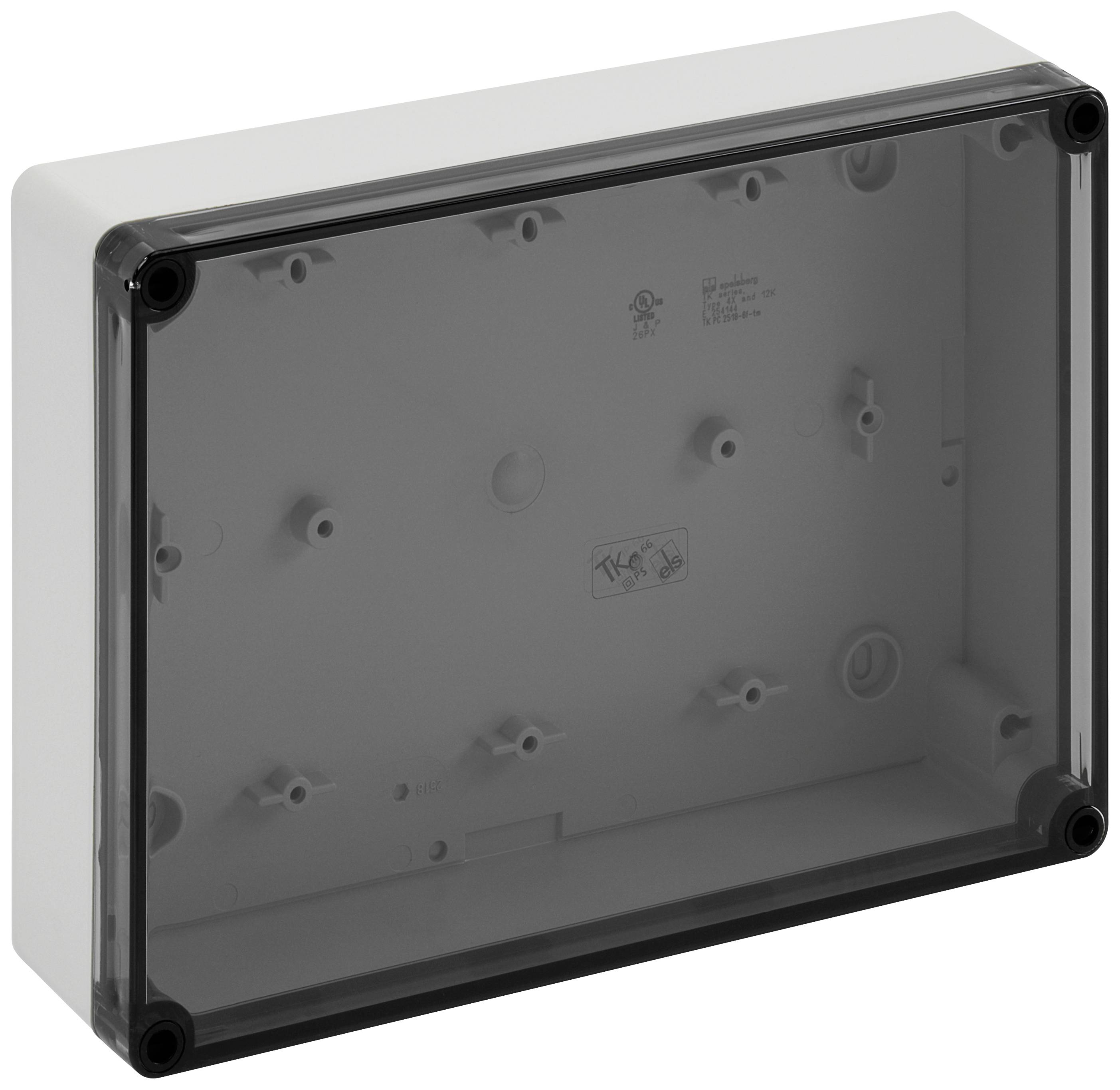 Coffret d'installation Spelsberg TK PS 2518-6f-t 11101101 gris clair (RAL 7035) 254 x 180 x 63 Polycarbonate, Polystyrèn