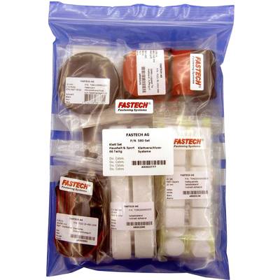 Assortiment de bandes auto-agrippantes FASTECH® 580-Set-Bag  64 pc(s)