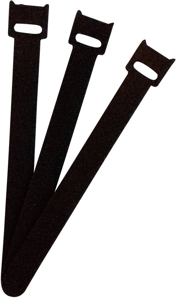 FASTECH® ETK-3-150-9999  Collier de serrage auto-agrippant pour grouper partie velours et partie agrippante (L x l) 150 mm x 13 mm noir 1 pc(s)