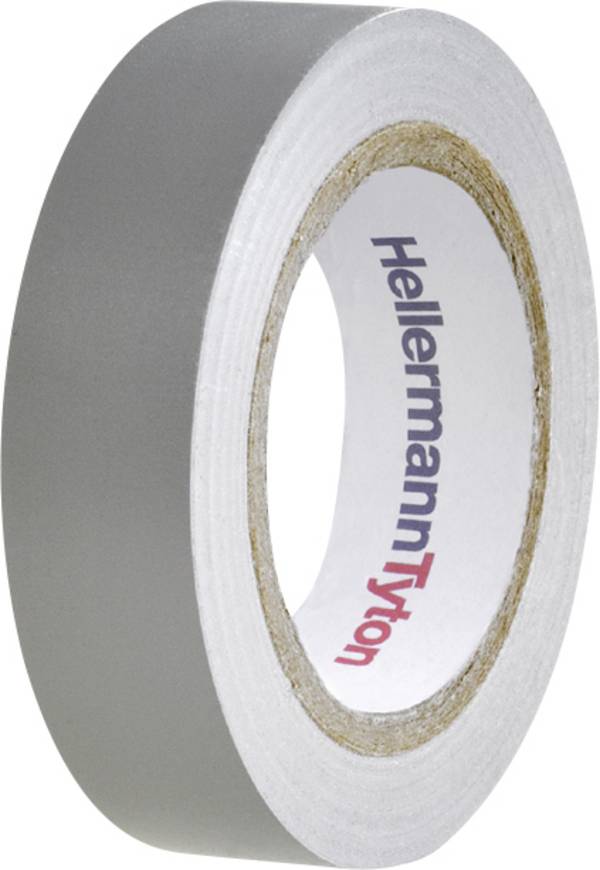 Ruban isolant HelaTape Flex 15 HellermannTyton 710-00108 gris (L x l) 10 m x 15 mm  1 pc(s)
