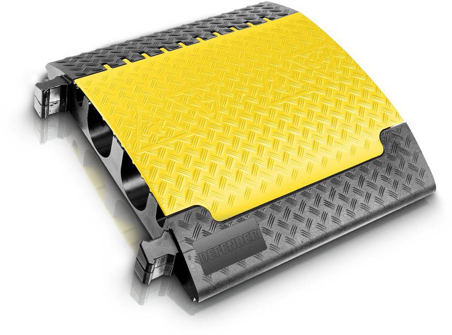 Adam Protège-câbles Polyuréthane thermoplastique noir TPU jaune DEFENDER by Adam 