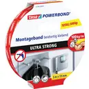 Ruban de montage tesa® Powerbond tesa 55792-00001-02 blanc (L x l) 5 m x 19 mm caoutchouc 1 pc(s)