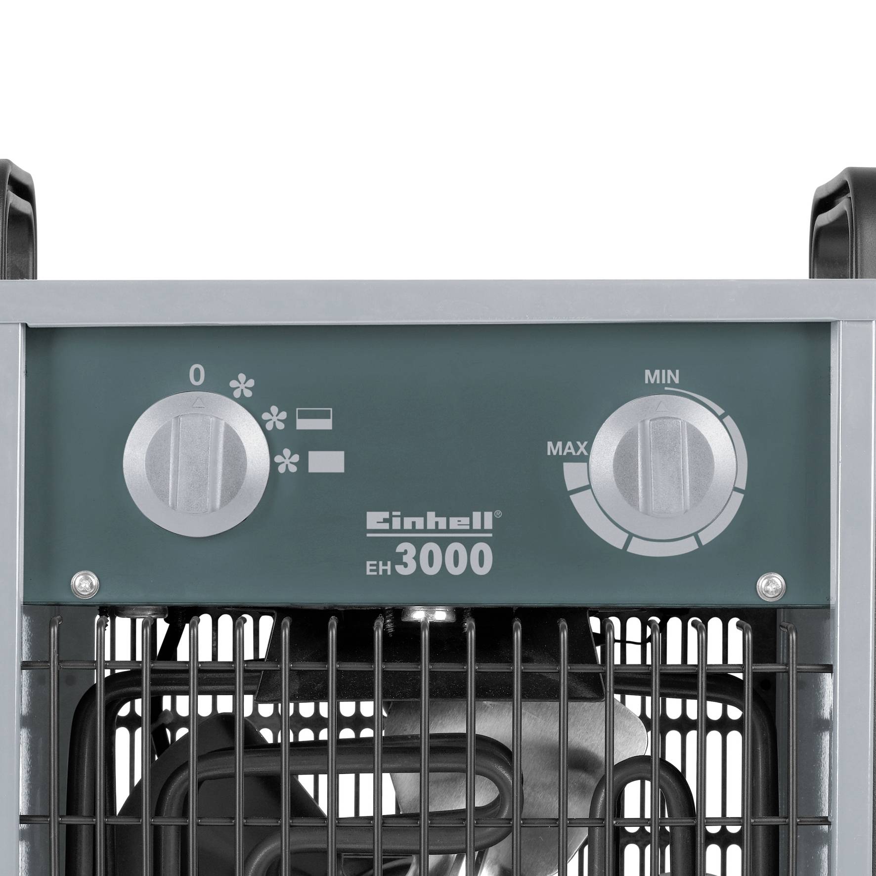 Einhell 2338260 EH 3000 Radiateur de chantier soufflant 1500 W, 3000 W gris, noir-1