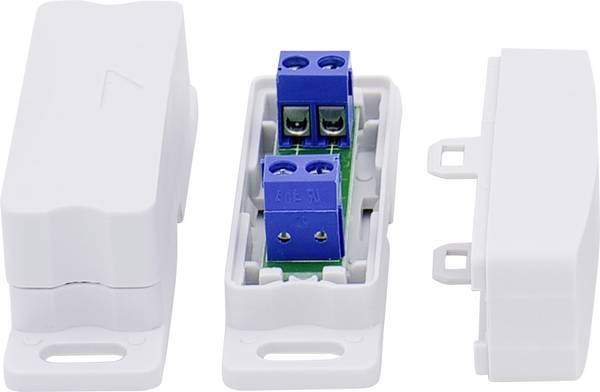 Schabus Interrupteur magnétique câblé KMS 098K22 blanc