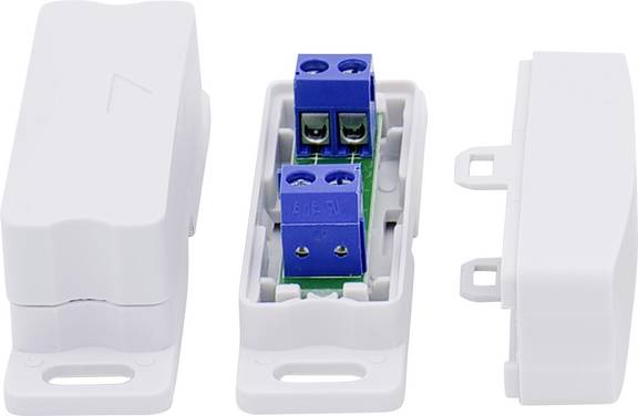 Schabus Interrupteur magnétique câblé KMS 098K22 blanc
