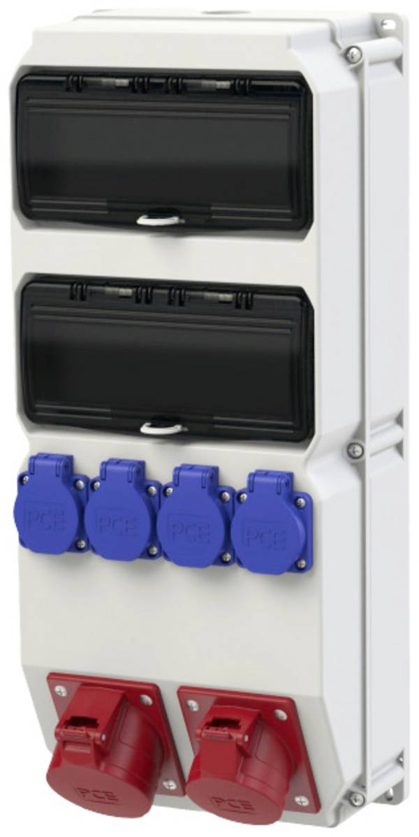 Répartiteur de courant CEE PCE 9025002 Distributeur en plastique Strobl BV 16 A. IP54