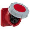 Prise femelle CEE 63 A 5 pôles PCE Power Twist 335-6 400 V rouge, gris 1 pc(s)