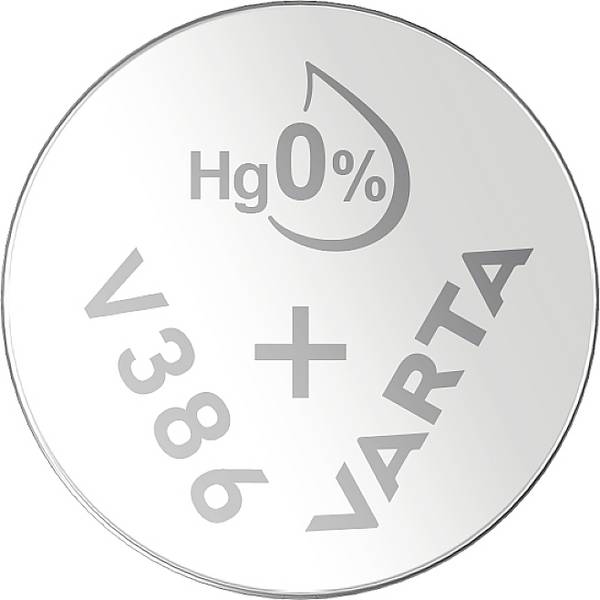 Pile bouton 386 oxyde d'argent Varta 115 mAh 1.55 V 1 pc(s)