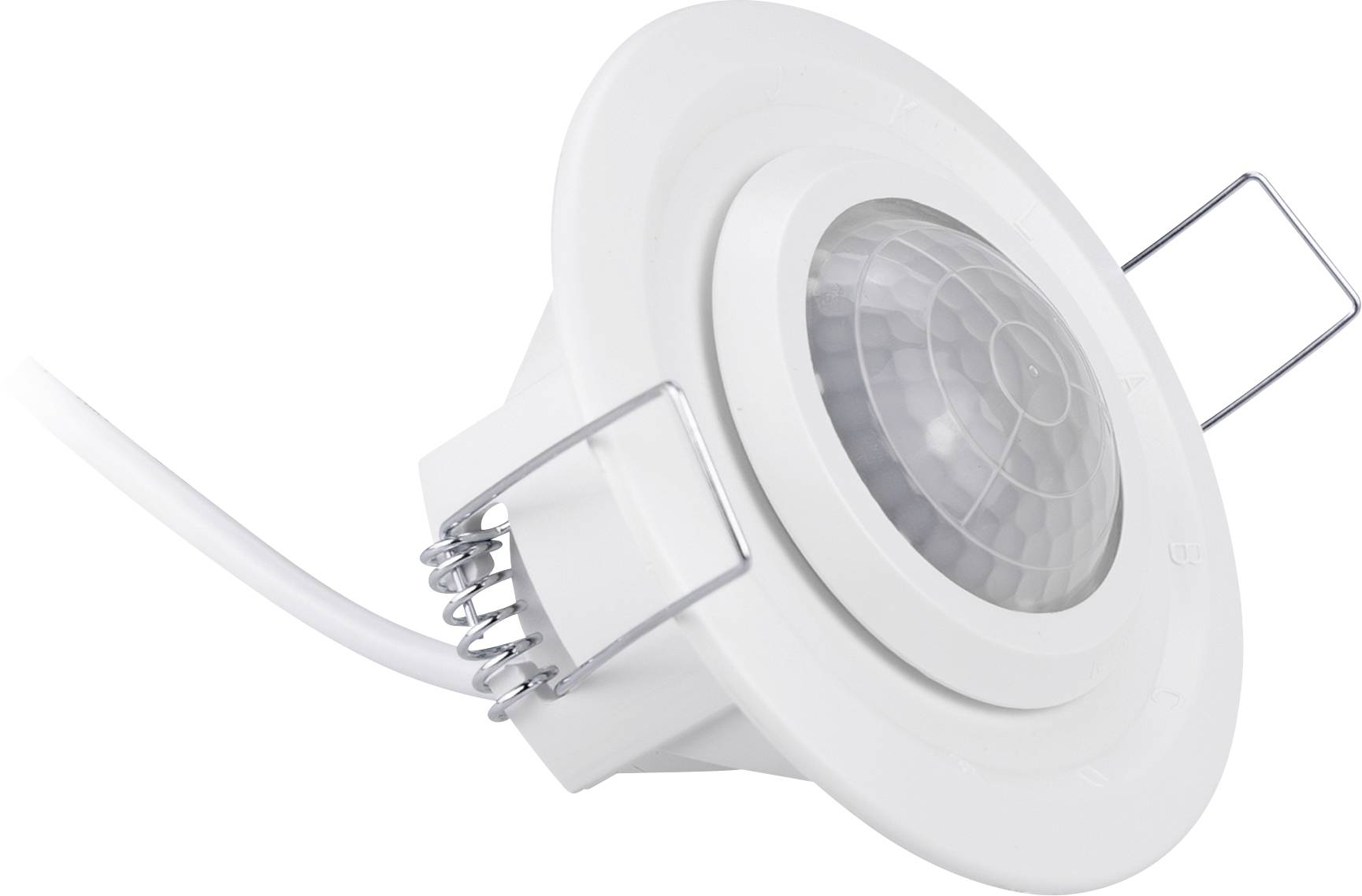 Grothe 94501 plafond Détecteur de mouvements PIR 360 ° relais blanc IP20 (boîte de commande), IP40 (capteur)