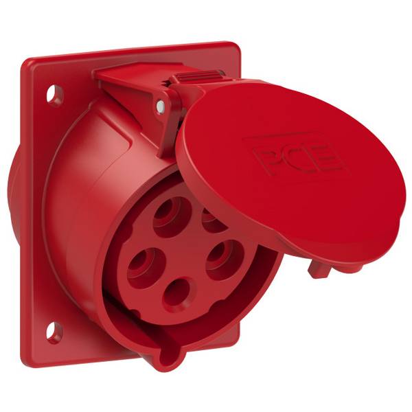 Prise femelle CEE 32 A 5 pôles PCE 425-6tt 400 V rouge 1 pc(s)