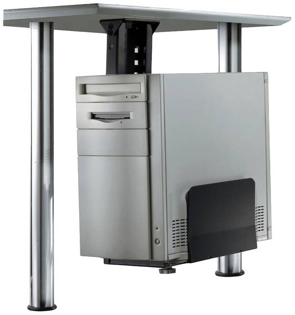 Neomounts Support pour PC sous la table CPU-D200BLACK CPU-D200BLACK noir Poids max. admissible=30 kg