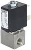 3/2 voies Vanne à commande directe Bürkert 134171 24 V/DC G 1/8 Largeur nominale (détails) 1.6 mm Matériau du boîtier acier inoxydable Matériau isolant FKM position de repos fermée, sortie 2 déchargée