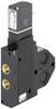 4/2 voies Vanne à servocommande Bürkert 136773 24 V/DC G 1/8 Largeur nominale (détails) 4 mm Matériau du boîtier Polyamide Matériau isolant NBR position de repos sortie 2 sous pression, sortie 4 purgée