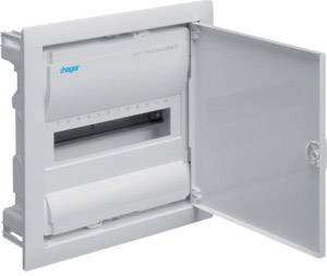 Armoire de distribution encastré Hager VU12NC VU12NC Nombre de divisions = 12 Nbr de rangées = 1