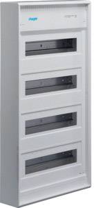 Armoire de distribution montage apparent (en saillie) Hager VA48CN VA48CN Nombre de divisions = 48 Nbr de rangées = 4