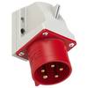 Prise murale mâle CEE 32 A 5 pôles PCE 525-6 400 V rouge 1 pc(s)