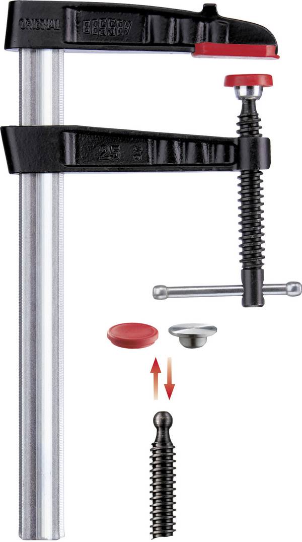 Presse à vis en fonte malléable TG-K 300/140 Bessey TG30K