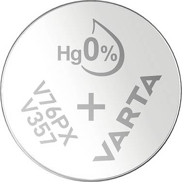 Pile bouton 357 oxyde d'argent Varta 143 mAh 1.55 V 1 pc(s)