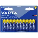 Varta LONGLIFE Power AA Bli 10 Pile LR6 (AA) alcaline(s) 2.96 Ah 1.5 V 10 pc(s)