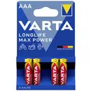 Pile LR3 (AAA) alcaline(s) Varta LONGLIFE Max Power AAA Bli 4 1270 mAh 1.5 V 4 pc(s)