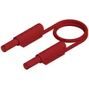 Hirschmann Test & Measurement MLS SIL WS 200/1 Cordon de mesure de sécurité Banane mâle 4 mm Banane mâle 4 mm 2.00 m rou
