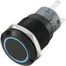 Bouton-poussoir antivandalisme TRU COMPONENTS LAS1-AGQ-11E/B 702182 250 V/AC 5 A 1 x Off/(On) IP67 à rappel 1 pc(s)