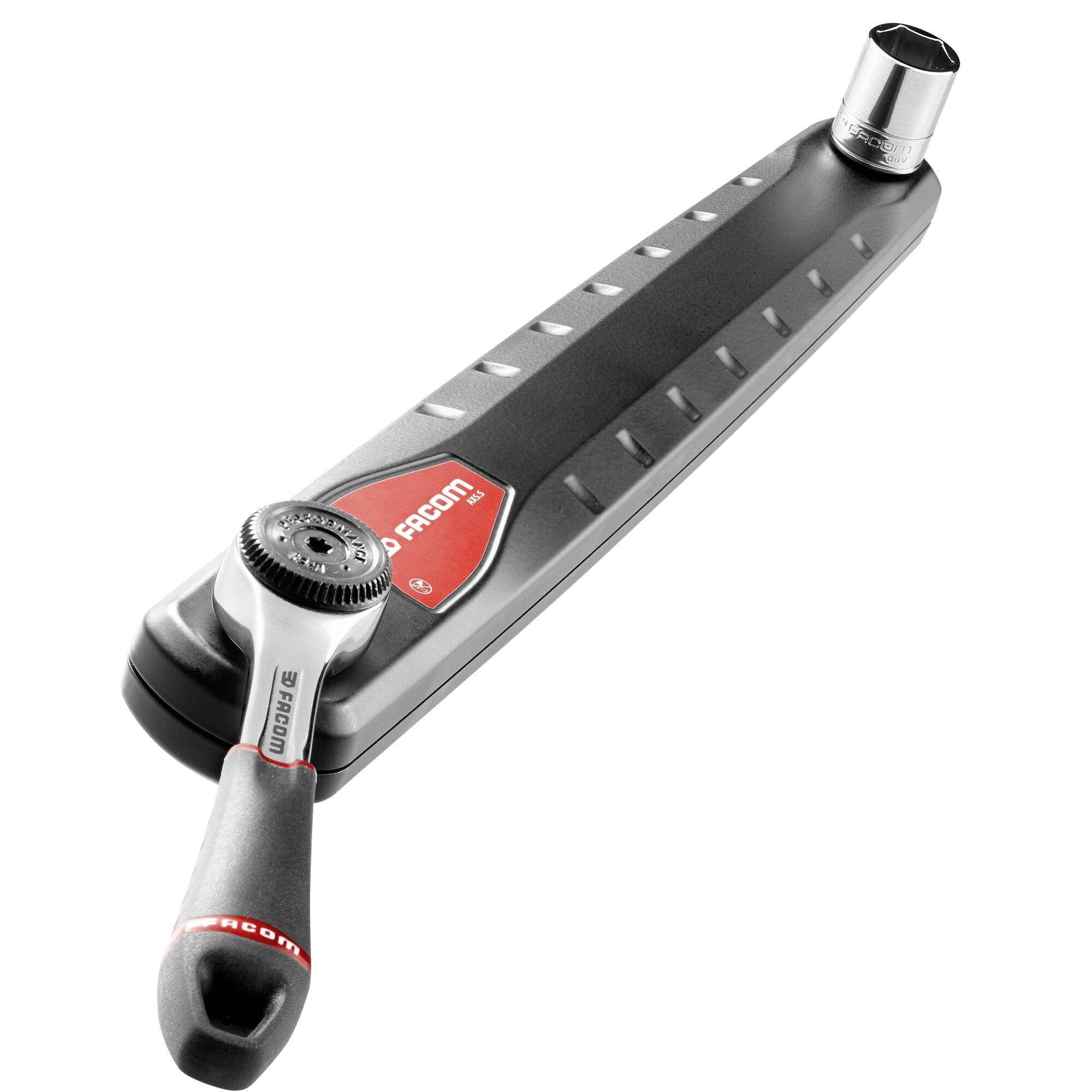 Clé dynamométrique à tête rotative et poignée noire, portant l'inscription 'PROFI', adaptée pour le serrage précis des connexions vissées.