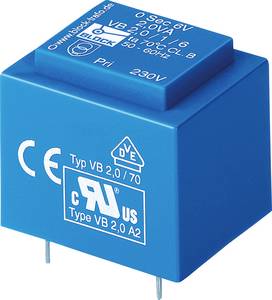 Hahn BV EI 541 1126 Transformateur Pour Circuits Imprimés 1 X 230 V 1 X 18 V Ac 16 0 Va 2827704